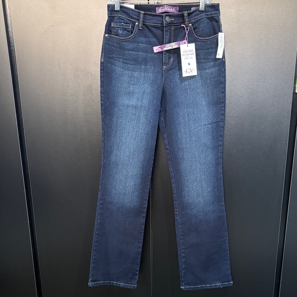 Gloria Vanderbilt Amanda boot cut,built-in slimming panel,Parker Whisker,stretch